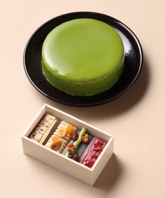 【送料無料】幸白セレクション - 雅 - ｜宇治抹茶クリーミーチーズケーキ & KOHAKU YOKAN